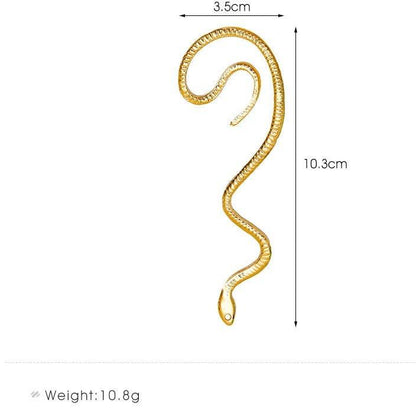SLY SNAKE Crystal Ear Wrap