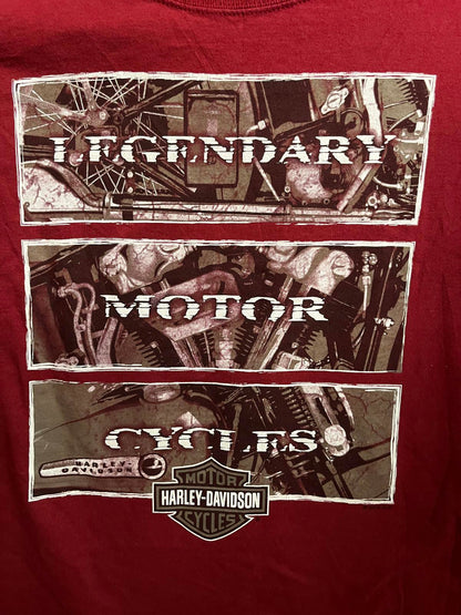 Vintage Harley Davidson Red Rock Las Vegas Tee