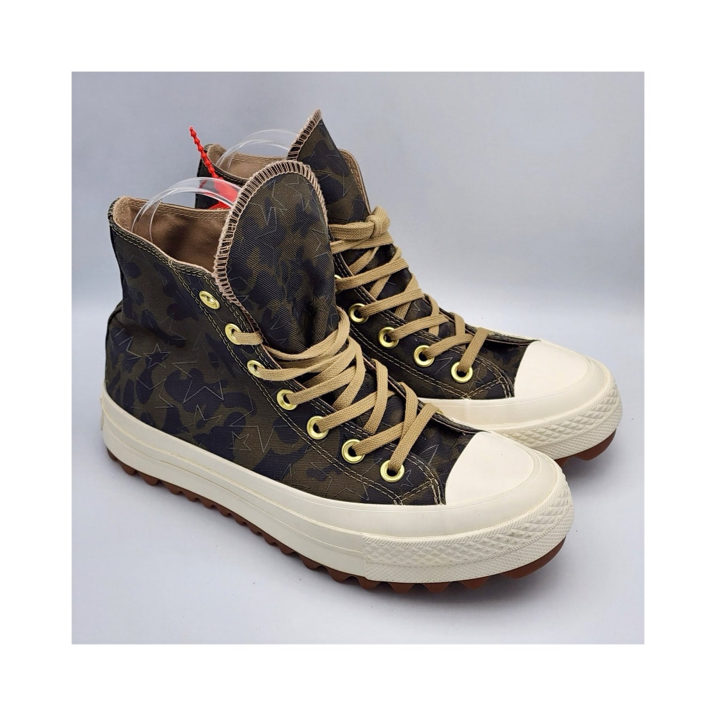 ⭐ Converse Camo Run Star Hike Platform Sneakers ✦ Women's 6 ⭐