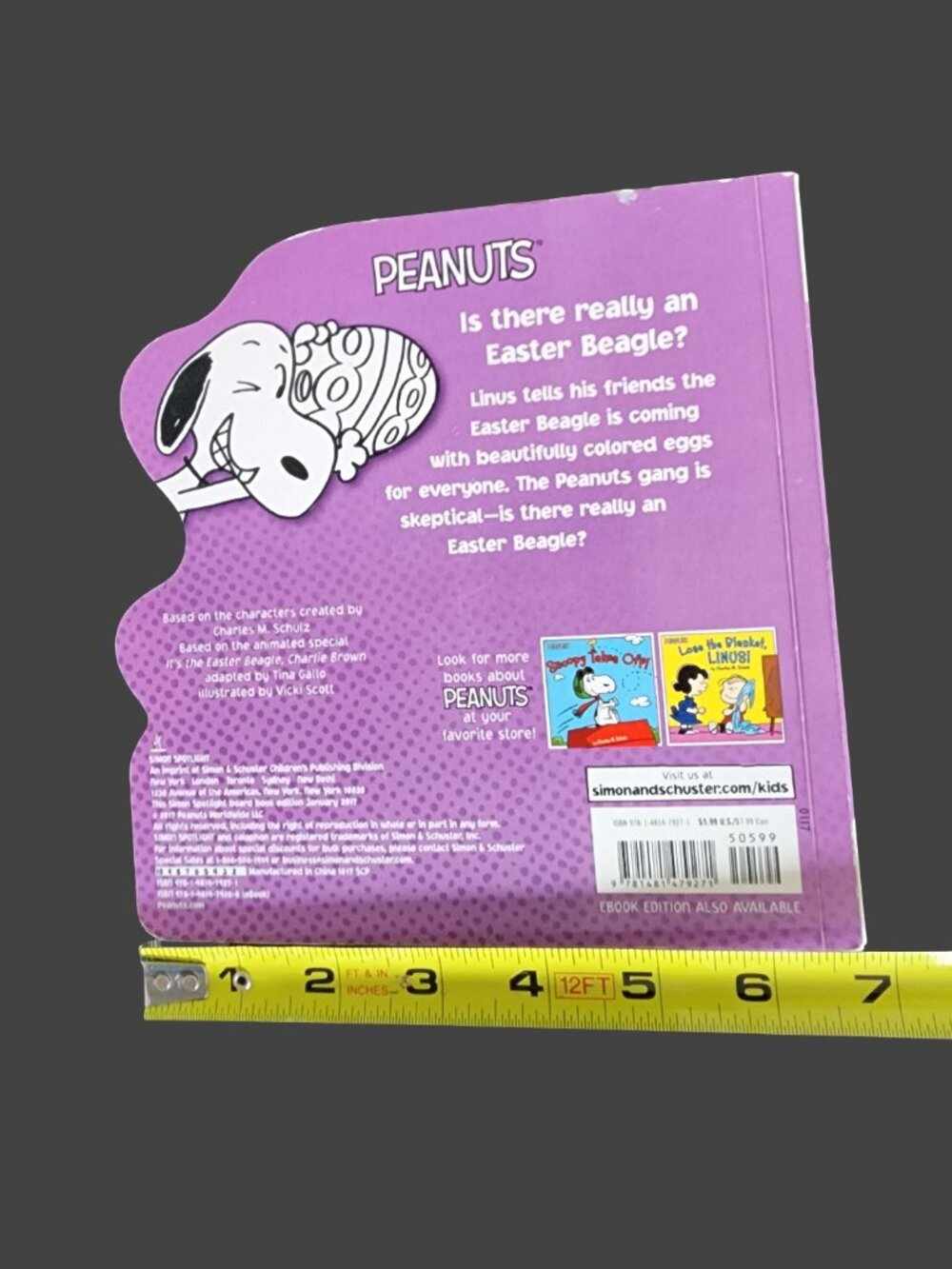 Peanuts - Meet the Easter Beagle! | Children's Board Book