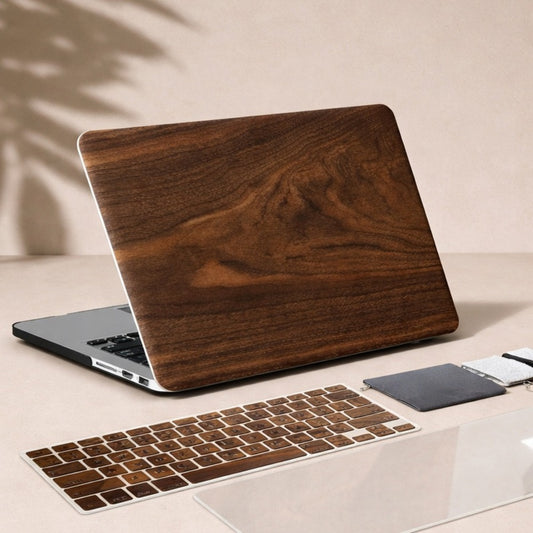 💻 MacBook Air 13” Case - Wood Grain Set, NWOT