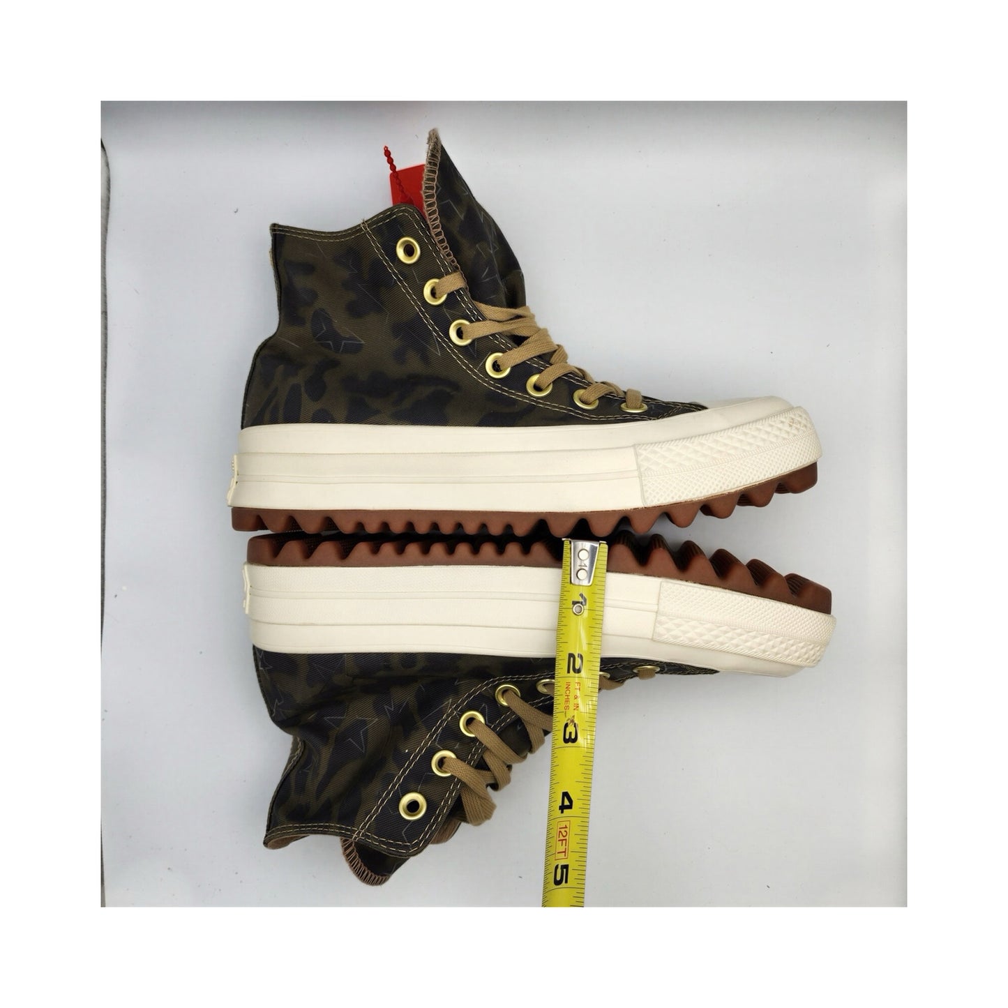 ⭐ Converse Camo Run Star Hike Platform Sneakers ✦ Women's 6 ⭐