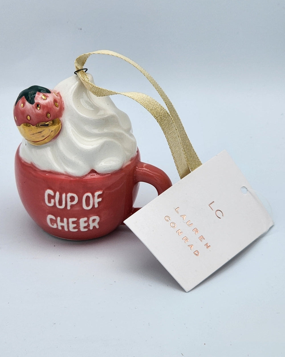 "Cup of Cheer" Mug Ornament By Lauren Conrad