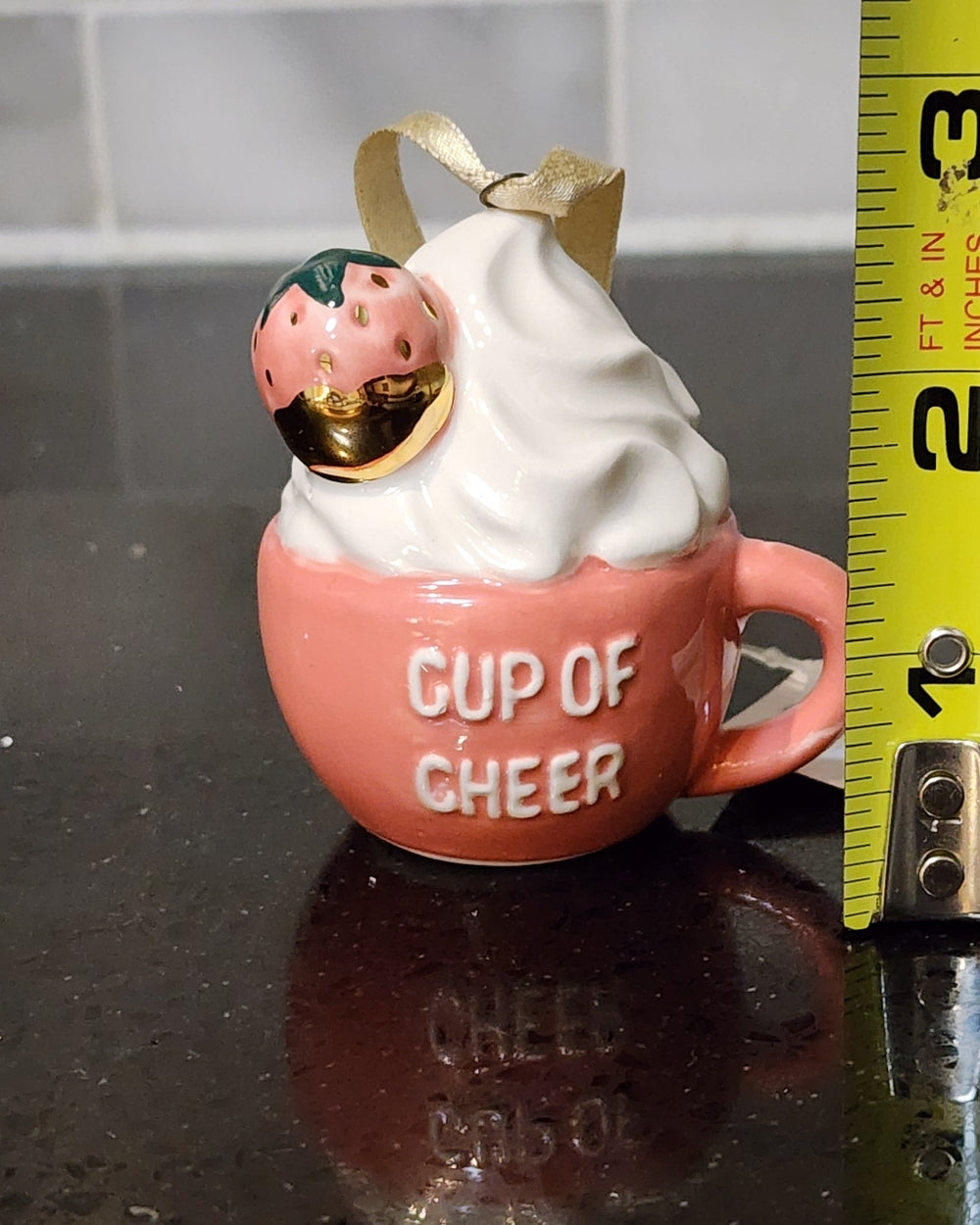 "Cup of Cheer" Mug Ornament By Lauren Conrad