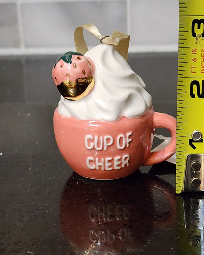 "Cup of Cheer" Mug Ornament By Lauren Conrad