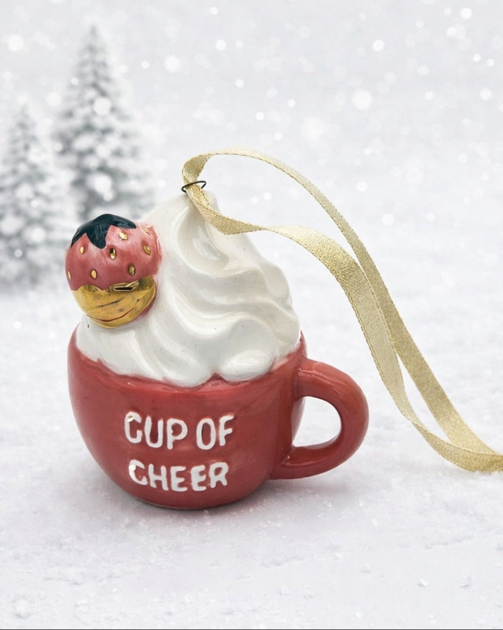 "Cup of Cheer" Mug Ornament By Lauren Conrad