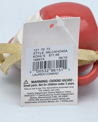 "Cup of Cheer" Mug Ornament By Lauren Conrad