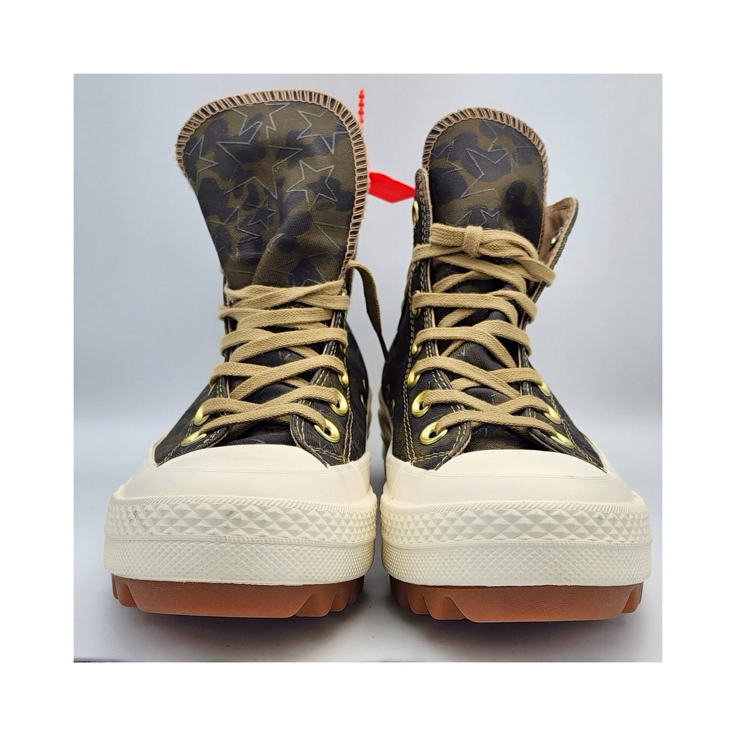 ⭐ Converse Camo Run Star Hike Platform Sneakers ✦ Women's 6 ⭐