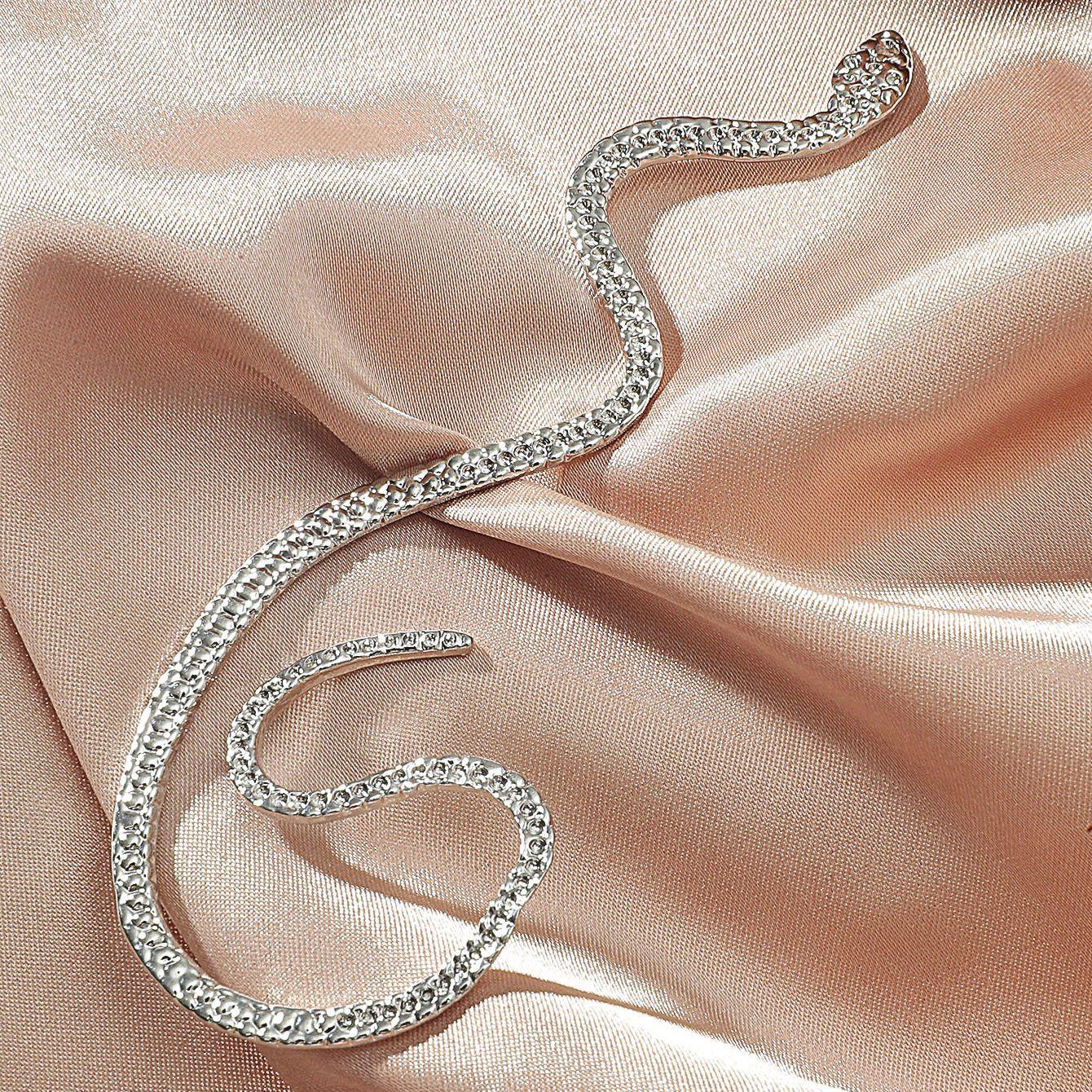 SLY SNAKE Crystal Ear Wrap