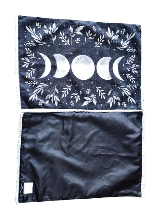 Celestial Moon Phase Cloth Tableware/Placemats | NWT