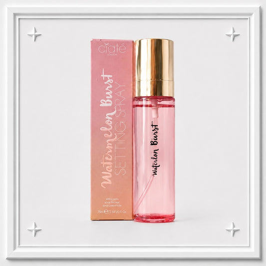 Ciaté London Watermelon Burst Setting Spray 2.5 oz 🍉 Hydrating Glow Mist
