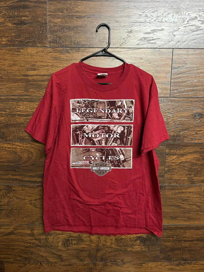 Vintage Harley Davidson Red Rock Las Vegas Tee