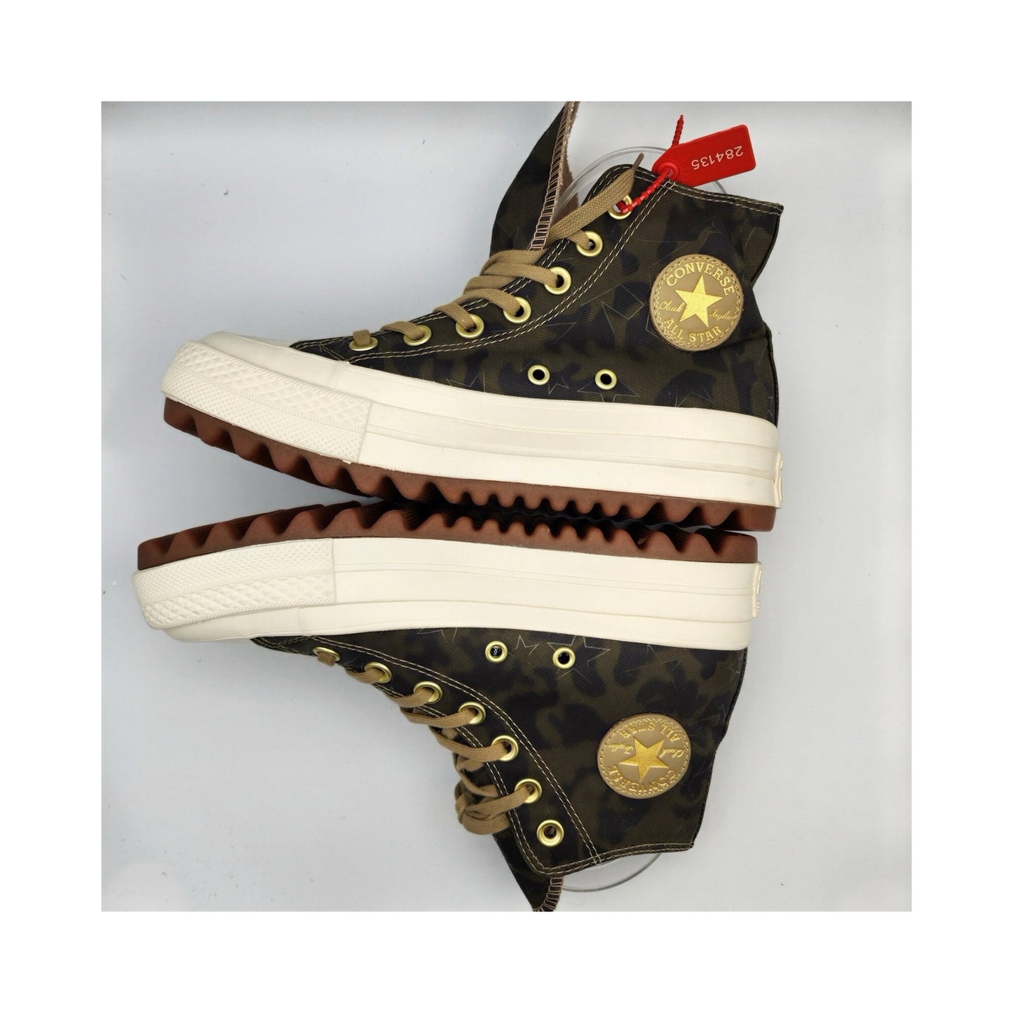 ⭐ Converse Camo Run Star Hike Platform Sneakers ✦ Women's 6 ⭐