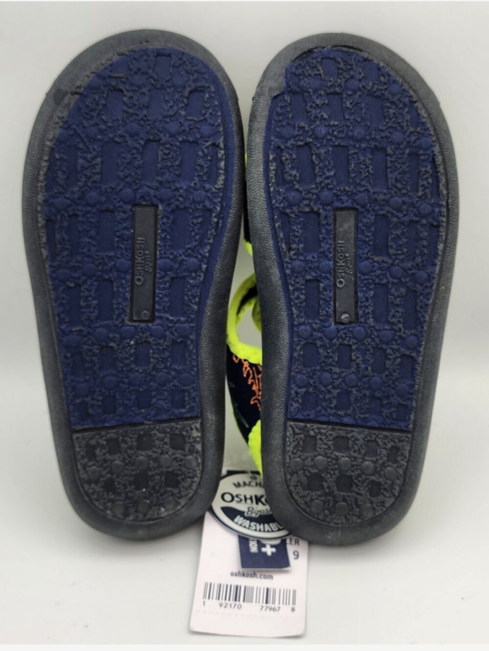 Neon Shark Print Water Sandals | Kid's 9 NWT