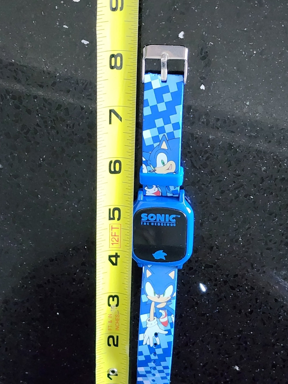 💫 Sonic The Hedgehog Kids Headphones & Digital Watch Set - NWT
