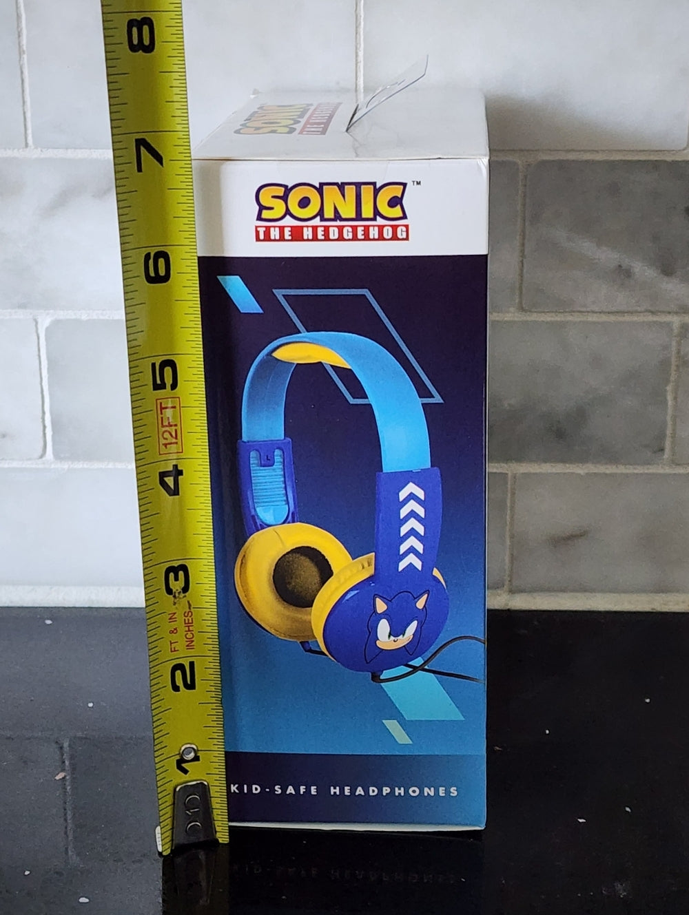 💫 Sonic The Hedgehog Kids Headphones & Digital Watch Set - NWT