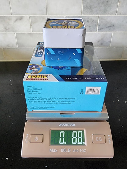 💫 Sonic The Hedgehog Kids Headphones & Digital Watch Set - NWT