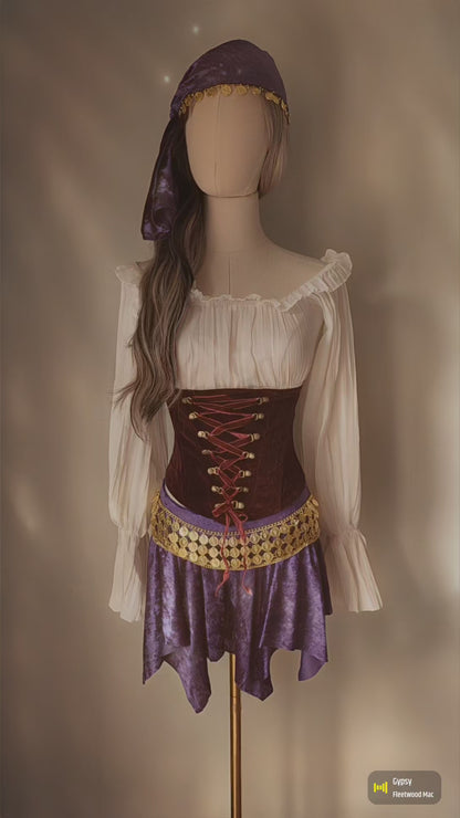 🔮 Midnight Mystic 🔮 Vintage Roma Costume