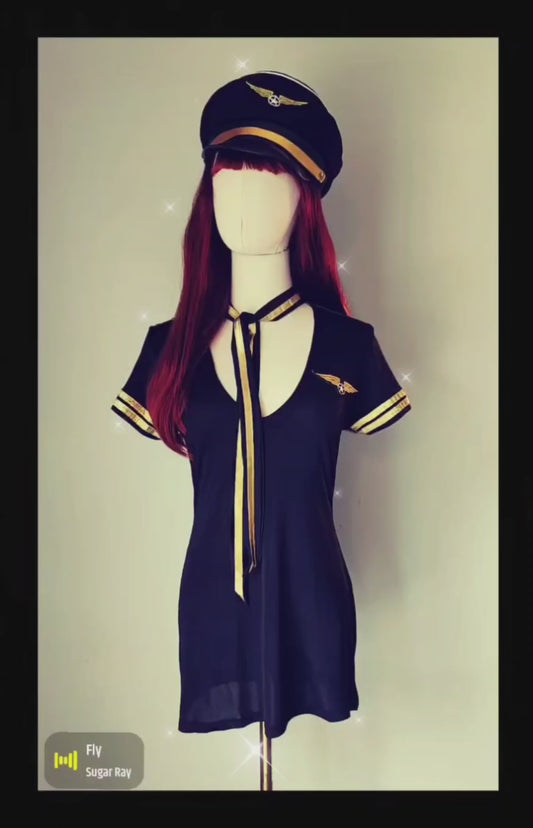 ✈️ Jet Setter ✈️ Vintage Flight Captain Costume by Be Wicked
